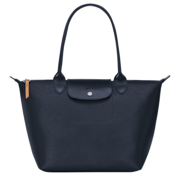 Longchamp Handbags - LONGCHAMP CITY le pliage navy Large